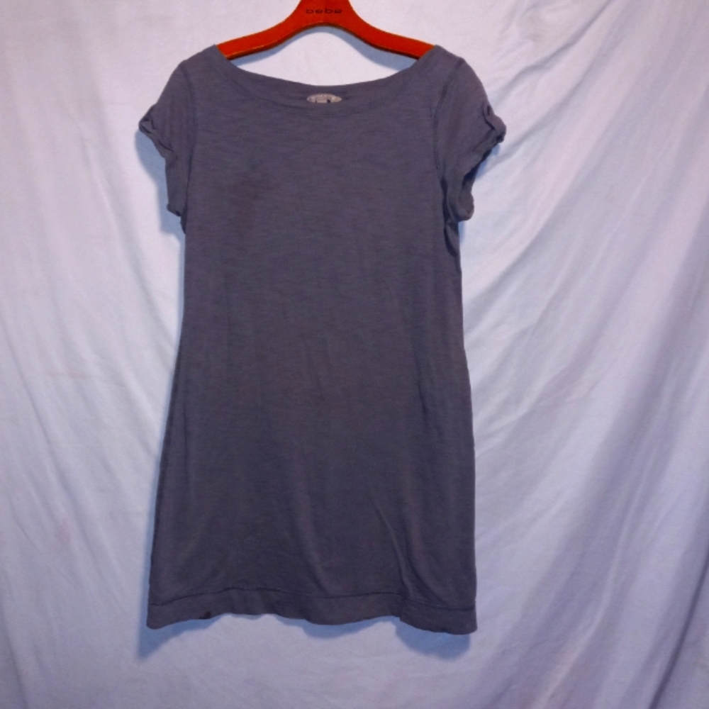 Banana republic casual gray t shirt dress